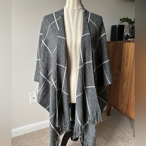 LOFT gray wrap